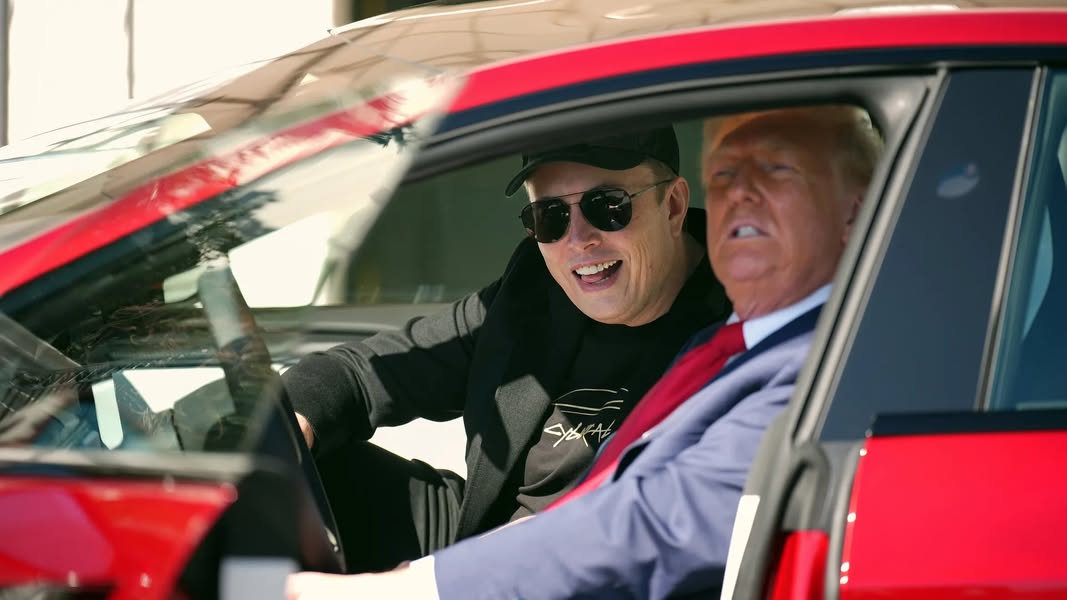 “Trump Threatens Tesla Vandals with El Salvador’s Brutal Mega-Prison”